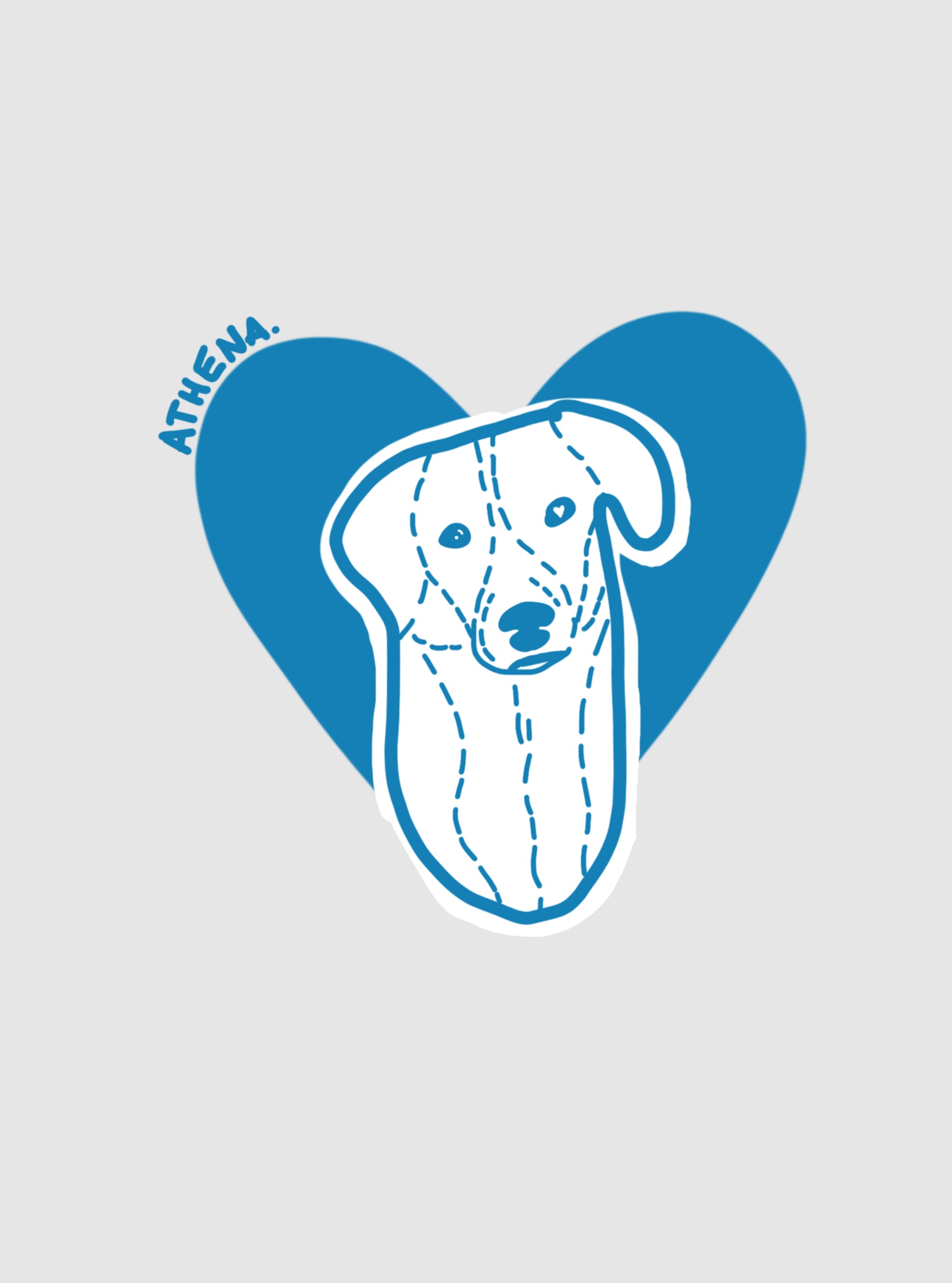 Sketchysticker - dein Haustier als digitaler Oldschool-Sticker.