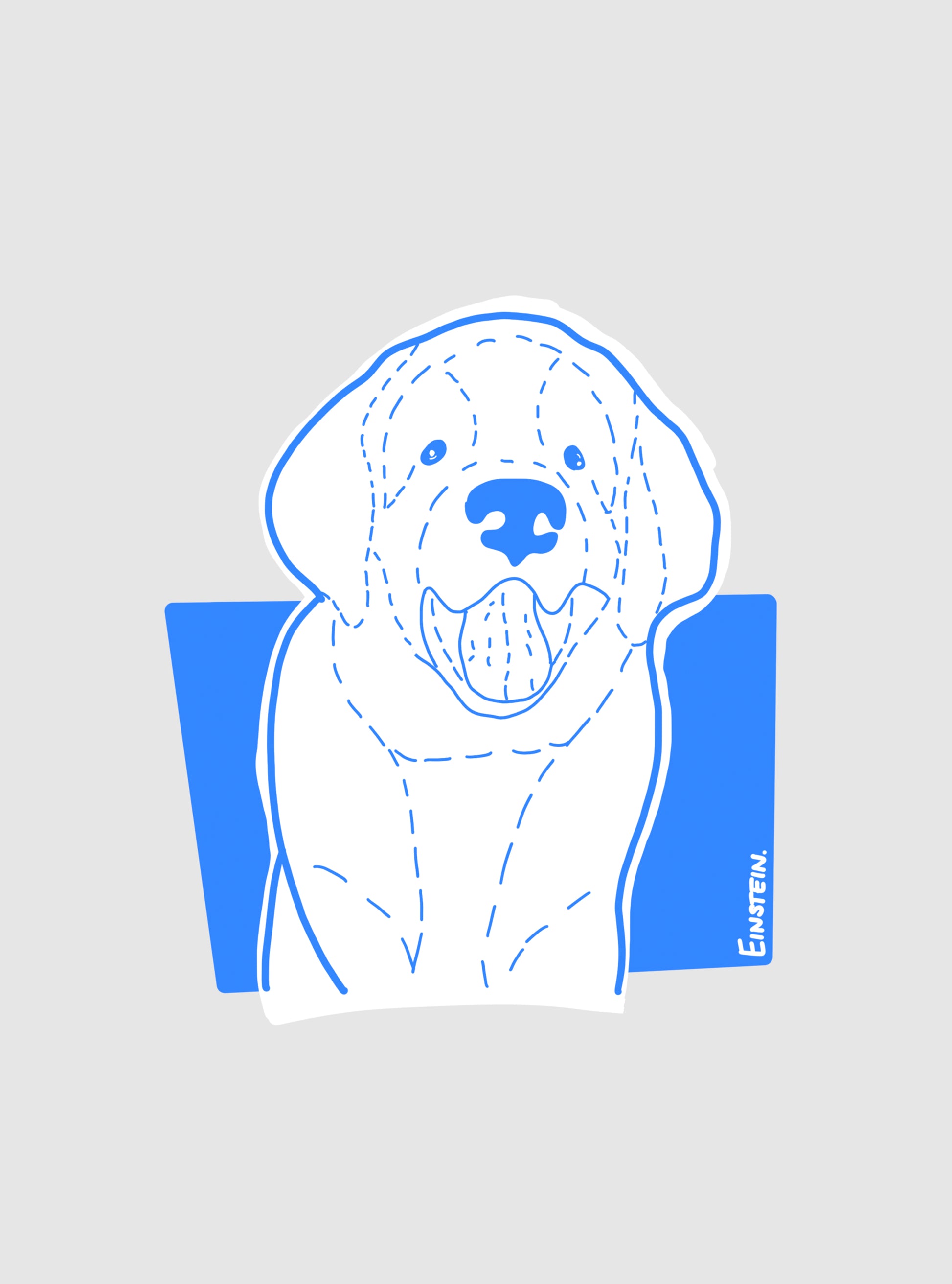Sketchysticker - dein Haustier als digitaler Oldschool-Sticker.