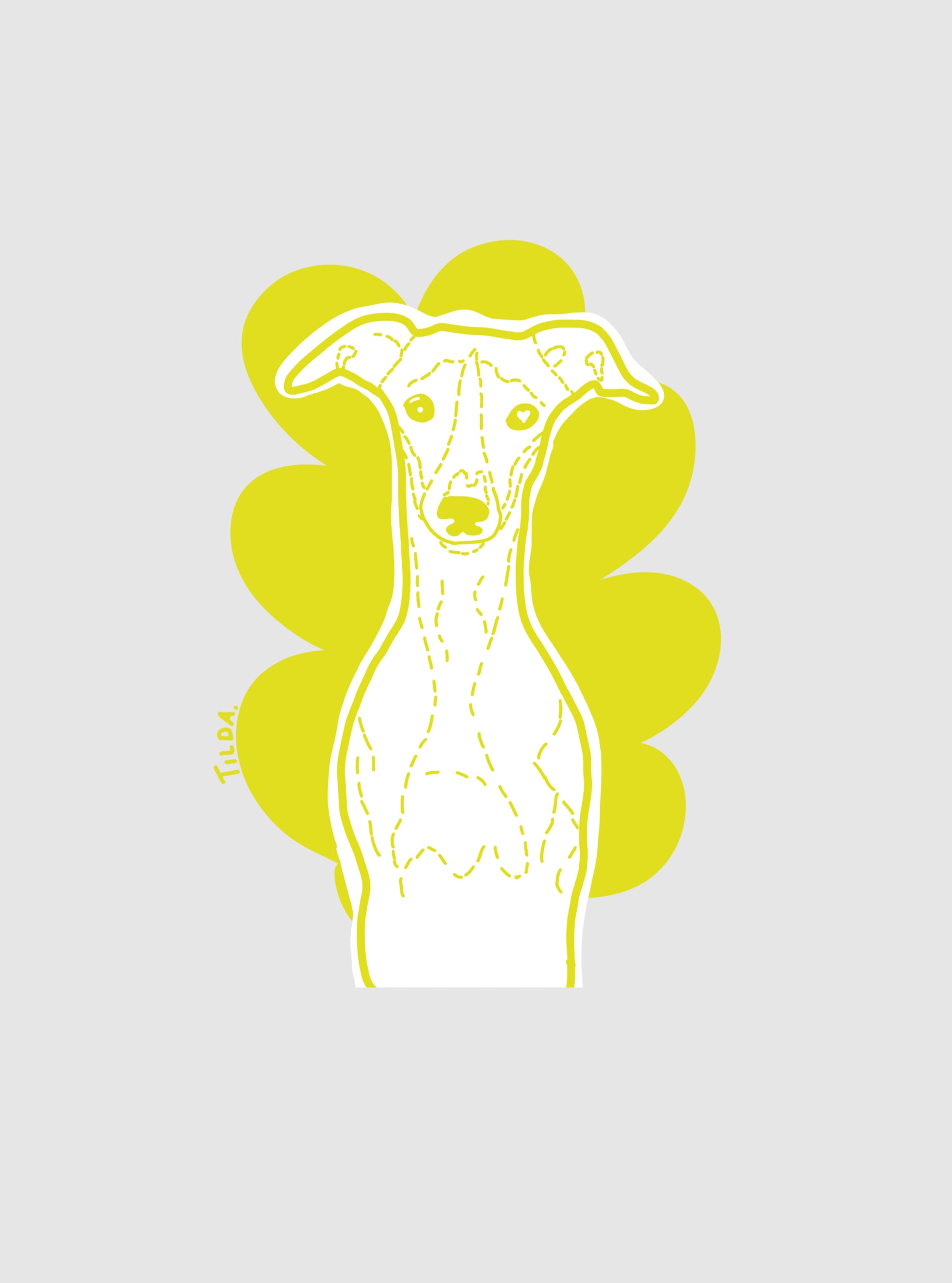 Sketchysticker - dein Haustier als digitaler Oldschool-Sticker.